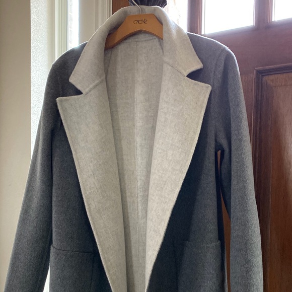Nwt Theory Reversible Woolcashmere Grey 